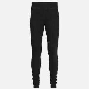 NWT FRAME The Jetset Stacked Pencil Jeans/Jeggings in Sheen Noir *Size 1